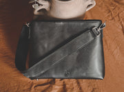 Black Solstice | Cactus Leather Crossbody & Shoulder Bag